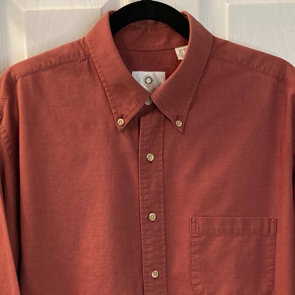 Vintage Viyella Wool Blend Men's Button Down Shirt Size XL - Picture 2 of 6